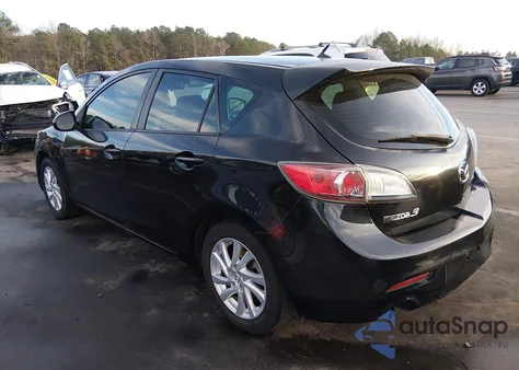 2012 Mazda Mazda3 I Grand Touring из США, поврежденный, VIN JM1BL1M7XC1629485